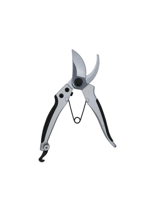 Quinnco Carbon Sturdy Handle Lightweight Steel Pruning Shear Silver and Black 8 Inch - Image 2