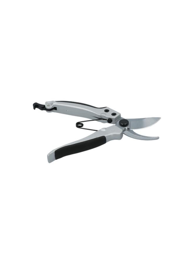 Quinnco Carbon Sturdy Handle Lightweight Steel Pruning Shear Silver and Black 8 Inch - Image 3