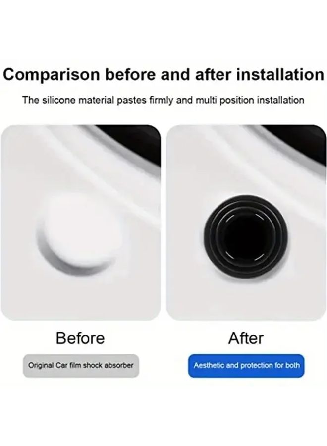 8Pcs Car Door Silicone Protector Anti Collision Pads Prevents Scratches - Image 3