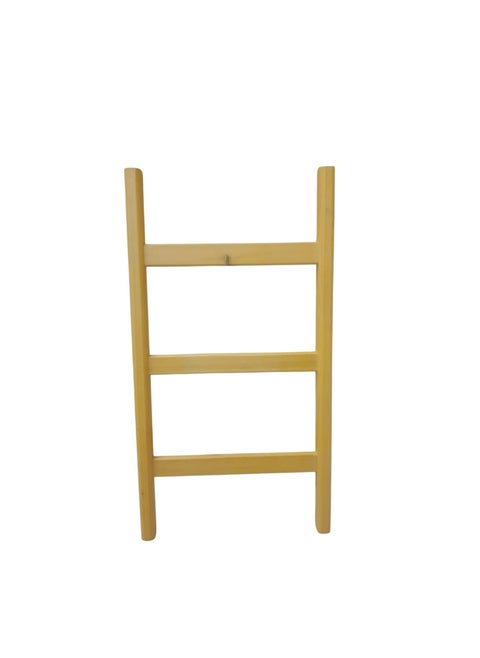 Wood Tabletop Ladder -Perfect for Personalized Home Decor Display and Mini Ladder Towel Rack Display Hanger.
