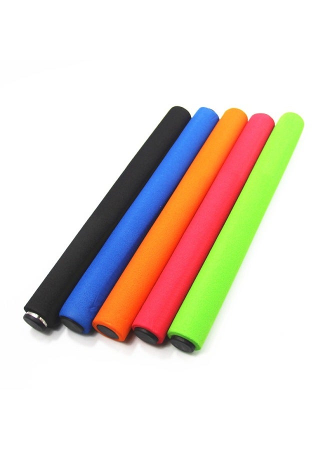 Relay Stick Special Relay Stick For Track And Field Competition Kindergarten Children's Stick Plastic Stick Toy Gymnastics Stick Gymnastics Stick-Color:1 Sponge Cover Baton (random Color)  - Image 5