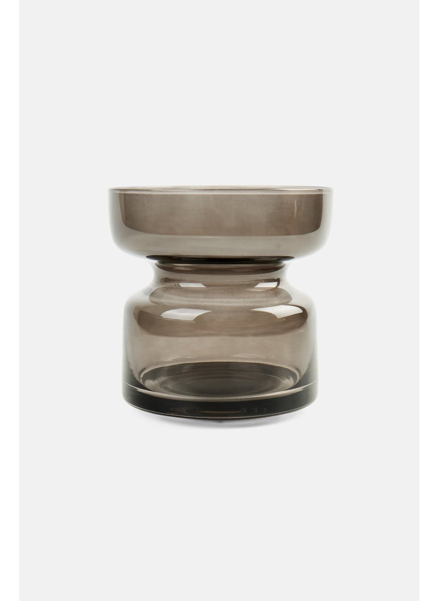 Aery Living Onyx Candle Holder, Black  - Image 1