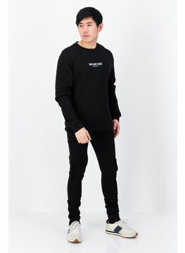 Men 2 Pc Set Crew Neck Brand Logo Sweatshirt And Jogger, Black - pzsku/ZCE62B10B240B30A06132Z/45/_/1726109135/de987a26-b4dc-4aef-8f1c-3a8d748419d8