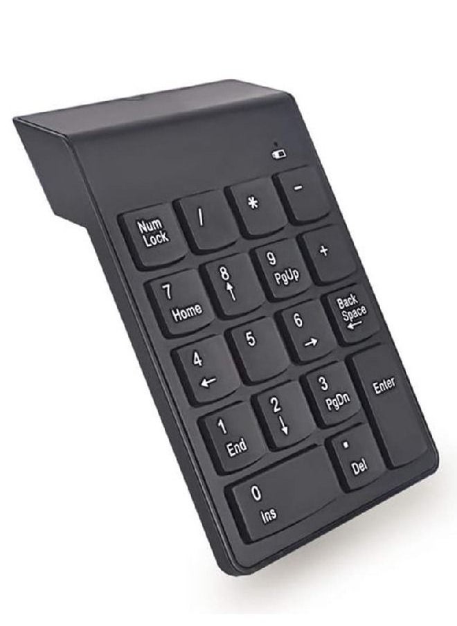 Mini - Numeric Keypad 18Keys Digital Keypad 2.4G USB Wireless Keyboard Numpad For Desktop Notebook CompatibleNumeric Keypad 18Keys Digital Keypad 2.4G USB Wireless Keyboard Numpad For Desktop Notebook Compat - Image 1