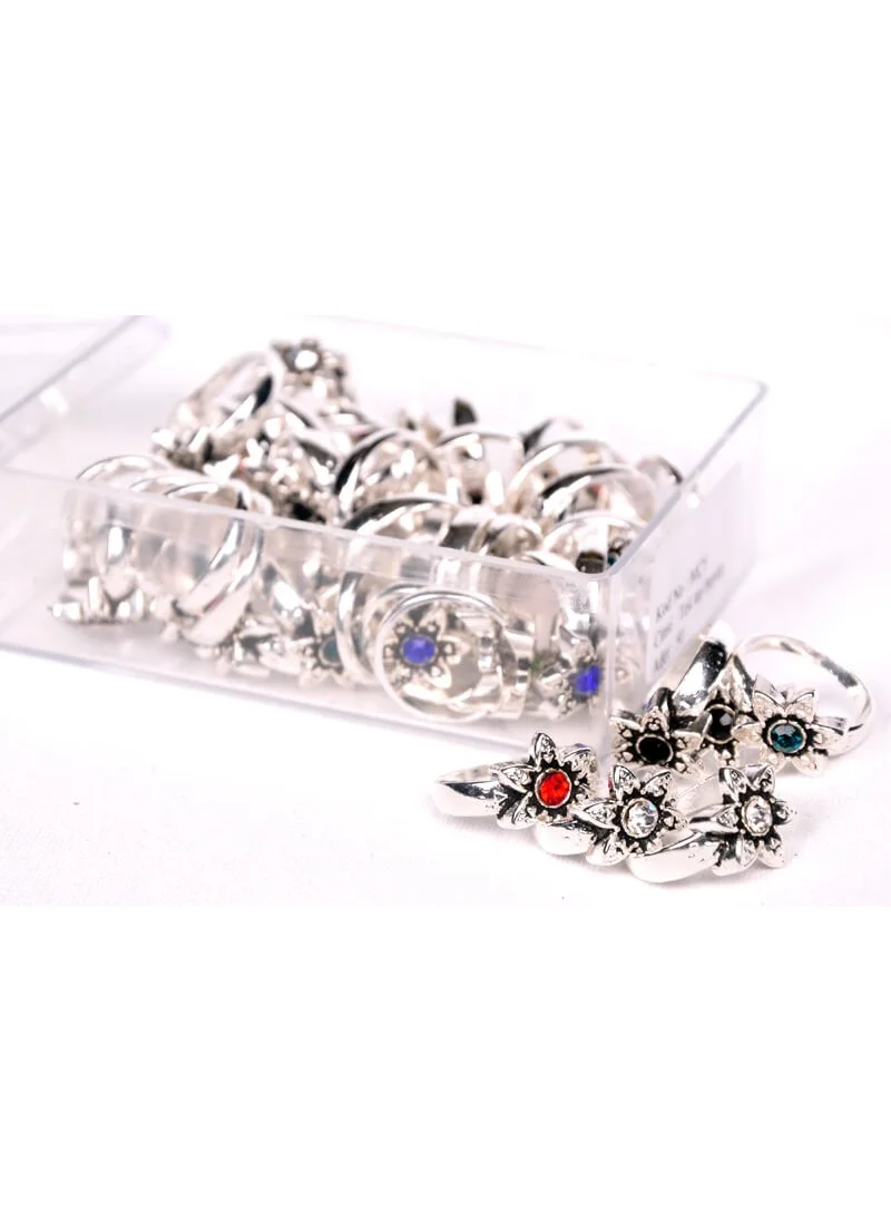 İhvan Online Stoned Women's Ring (PACK)-6117