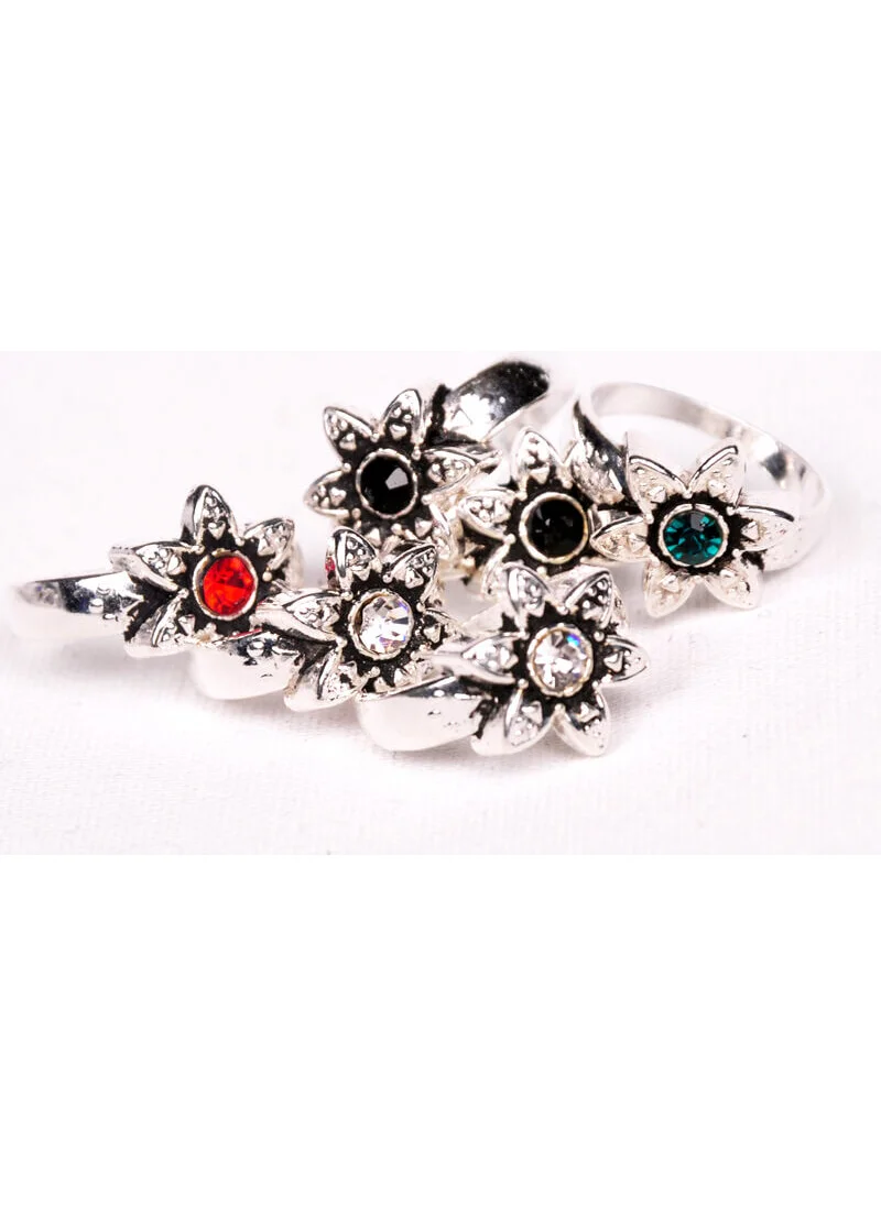 İhvan Online Stoned Women's Ring (PACK)-6117