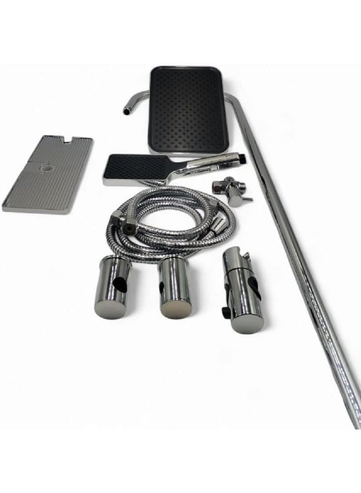 High-quality material, rust and corrosion resistant, ensuring long-lasting and safe use. Chrome - Image 2