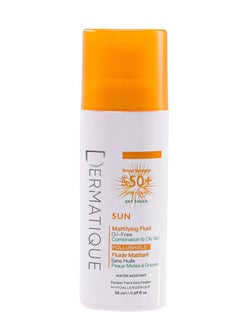 Sun Mattifying Fluid SPF 50+ Sunscreen Oil-Free Sun Block 50ml