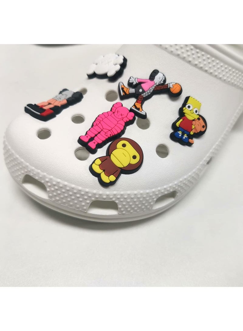 Sweet seven سحر الأحذية - 18 قطعة سحر أنمي - مثالي لحفلات عيد الميلاد، حفلات ذات طابع خاص، هدايا الحفلات - ملحقات أساور المعصم - Image 4