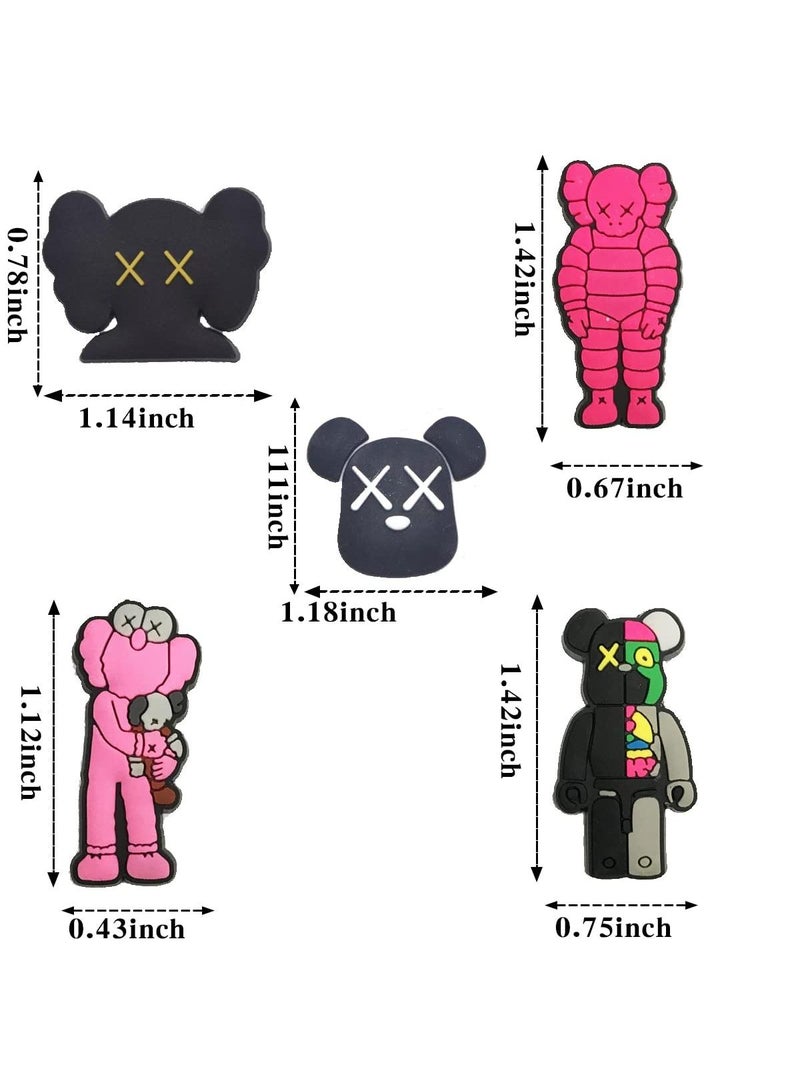 Sweet seven سحر الأحذية - 18 قطعة سحر أنمي - مثالي لحفلات عيد الميلاد، حفلات ذات طابع خاص، هدايا الحفلات - ملحقات أساور المعصم - Image 5