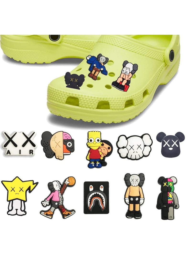 Sweet seven سحر الأحذية - 18 قطعة سحر أنمي - مثالي لحفلات عيد الميلاد، حفلات ذات طابع خاص، هدايا الحفلات - ملحقات أساور المعصم - Image 3