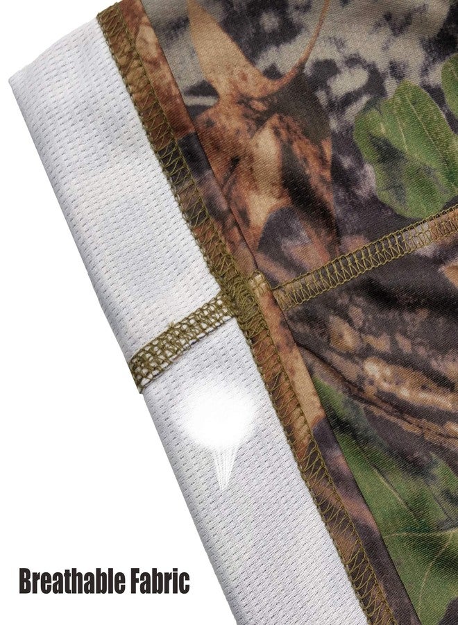 TClian Camo Balaclava Full Face mask Ninja Hood Neck Gaite Millitary (Woodland) - Image 4