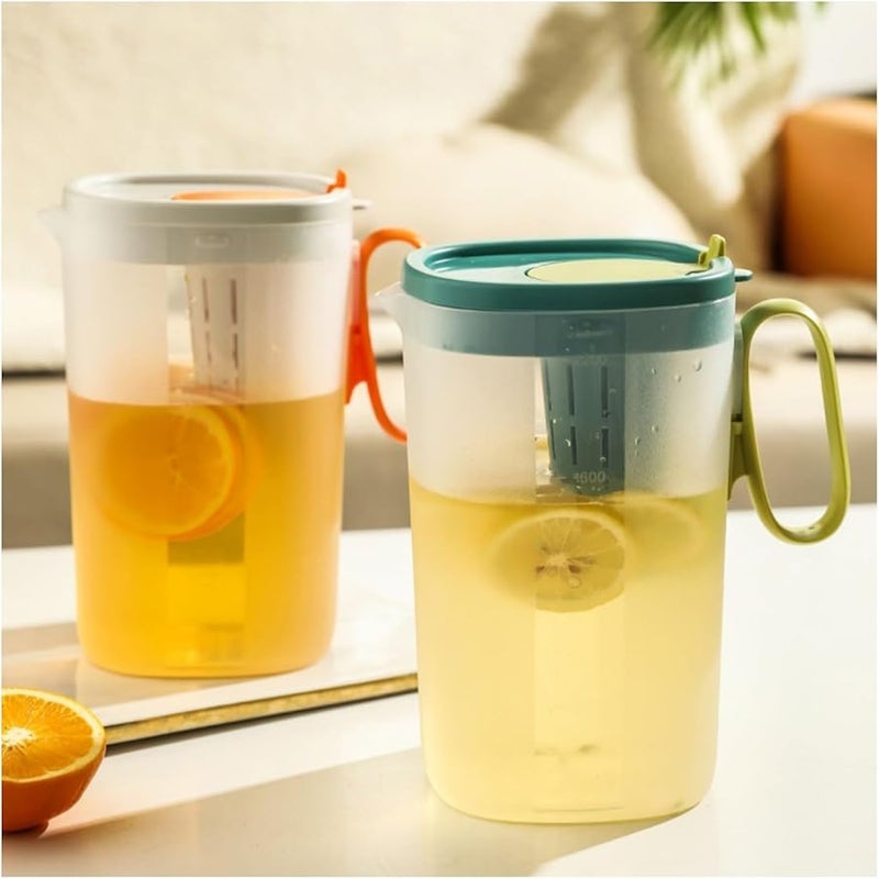 Large Capacity 1550ml Bianco Cold Brew Tea Pitcher Refrigerator Beverage Bottle - Image 5