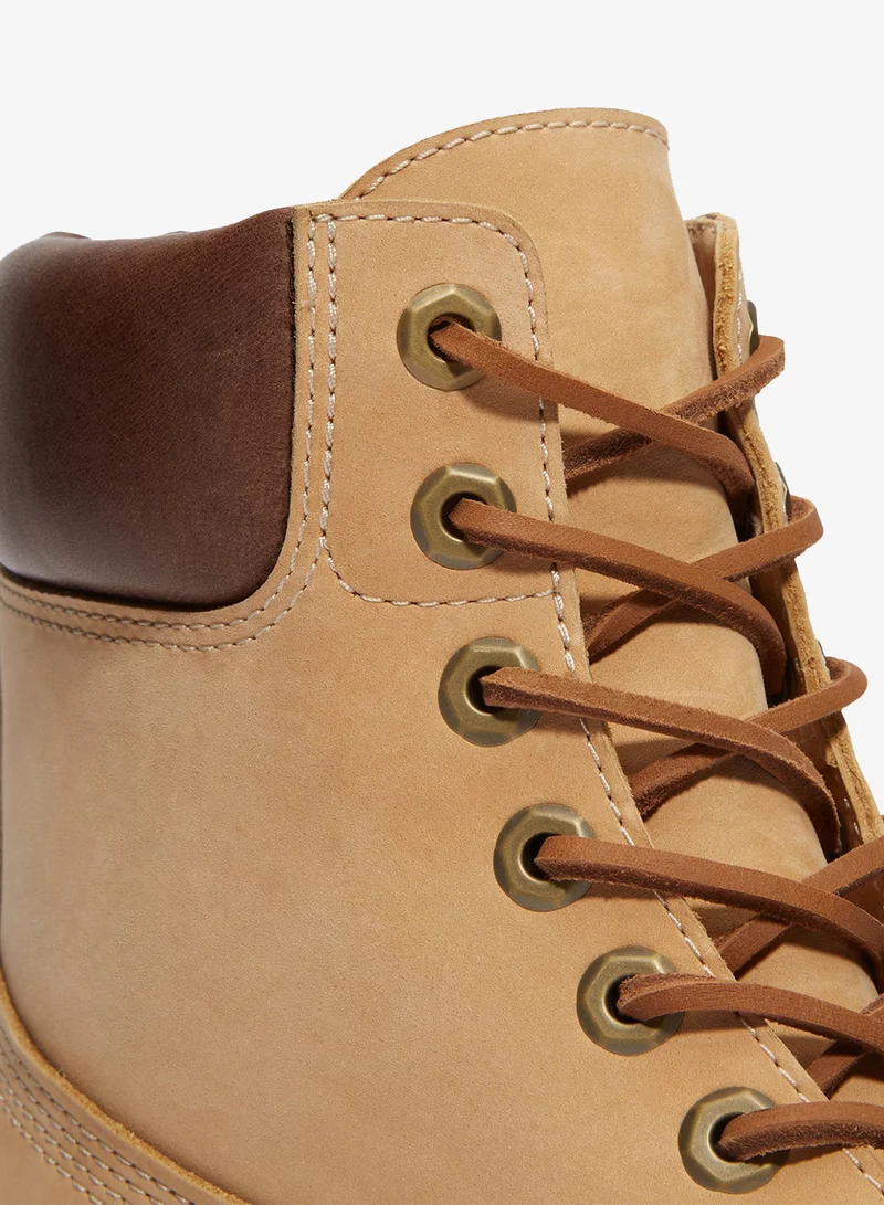 Timberland Brown Men's Luxe Mid Lace Waterproof Boots for Men | Best Price UAE