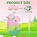 Arrowbash Number 6 Piata Pink and Green Birthday Decorations Witch Themed Party Favor with Stick Blindfold and Confetti Your Birth Day Gift for Kids Girls Boys 159 x 11 x 27 - Image 4