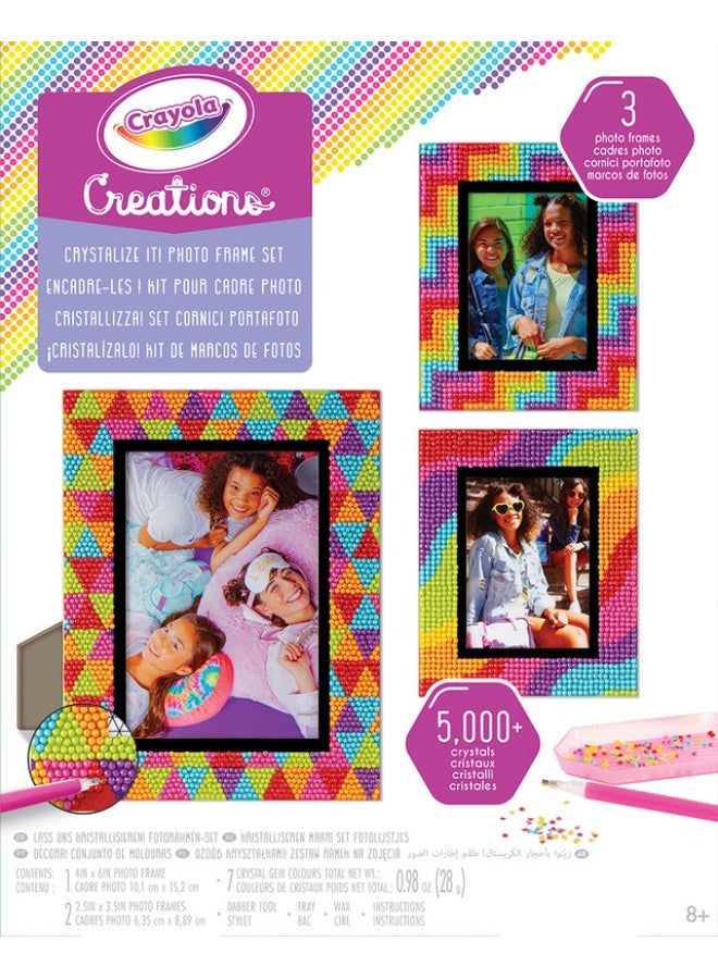 Crayola مجموعة إطارات الصور كرييشنز كريستاليز إت!  - Image 1