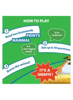 Skillmatics Guess in 10 Animal Kingdom, Perfect for Boys, Girls, Kids, Teens, Adults Who Love Animals, Trivia Games, Animal Card Games, Travel Games, Gifts for Ages 6, 7, 8, 9, 10, and Up  - Image 3