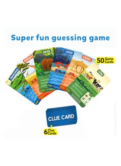 Skillmatics Guess in 10 Animal Kingdom, Perfect for Boys, Girls, Kids, Teens, Adults Who Love Animals, Trivia Games, Animal Card Games, Travel Games, Gifts for Ages 6, 7, 8, 9, 10, and Up  - Image 2