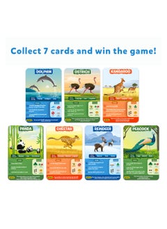 Skillmatics Guess in 10 Animal Kingdom, Perfect for Boys, Girls, Kids, Teens, Adults Who Love Animals, Trivia Games, Animal Card Games, Travel Games, Gifts for Ages 6, 7, 8, 9, 10, and Up  - Image 5