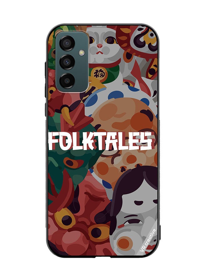 VR CREATIVE Protective Case Cover For Samsung Galaxy M23 Japanesse Folk Tales Design Multicolour - Image 1