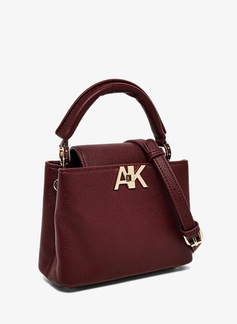 ANNE KLEIN  Anne Klein Logo Detail Handheld Bag for Women | Best Price UAE