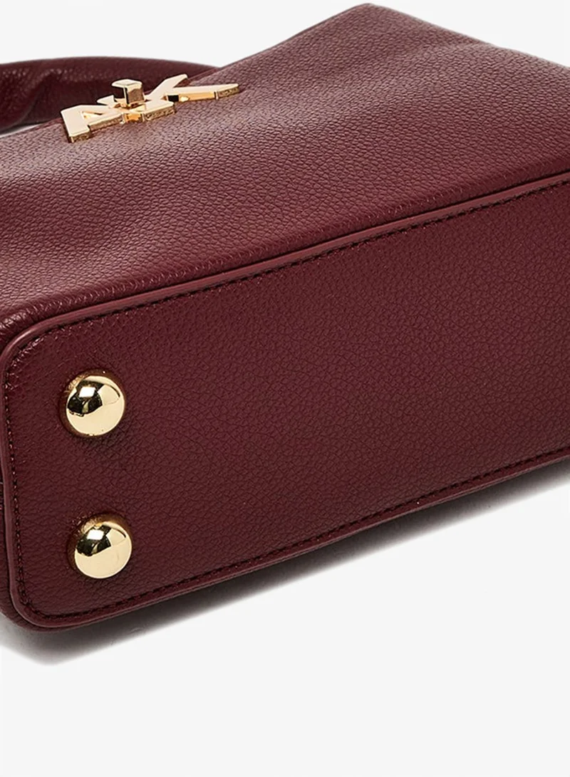 ANNE KLEIN  Anne Klein Logo Detail Handheld Bag for Women | Best Price UAE
