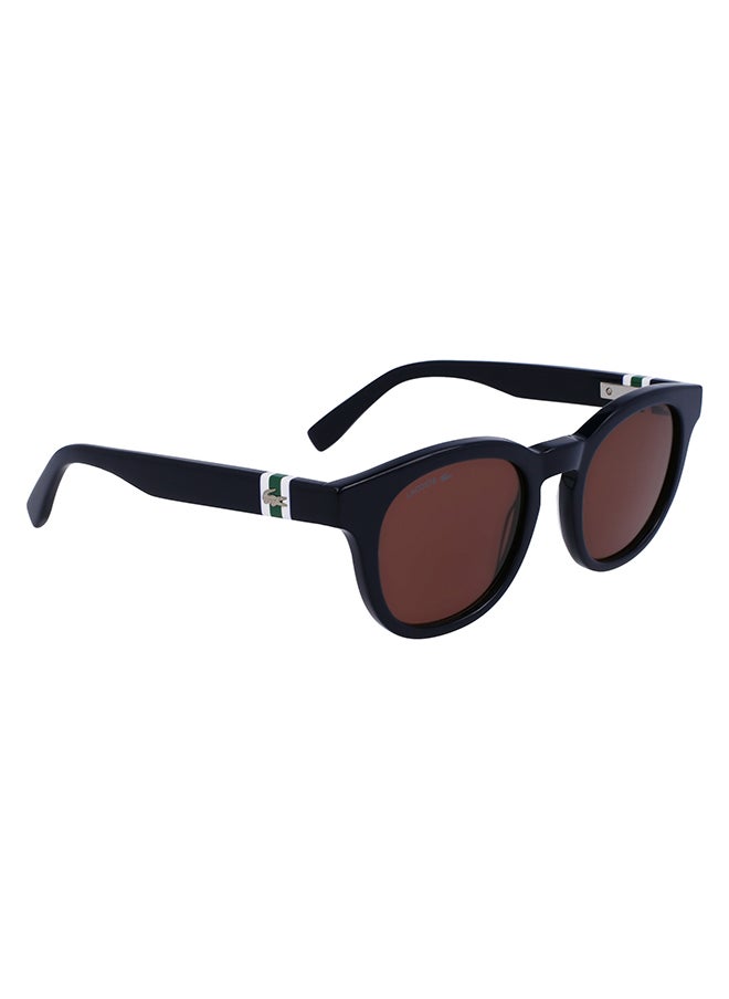 LACOSTE نظارة شمسية رجالية بيضاوية - L6006S-400-4921 - مقاس العدسة: 49 ملم  - Image 1
