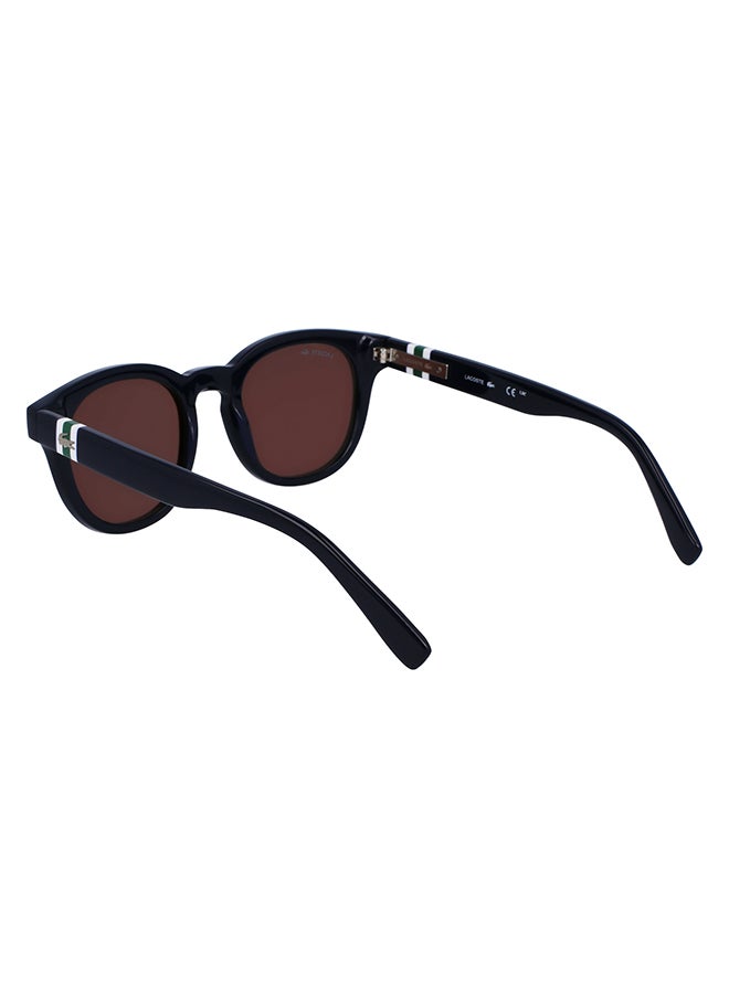 LACOSTE نظارة شمسية رجالية بيضاوية - L6006S-400-4921 - مقاس العدسة: 49 ملم  - Image 3
