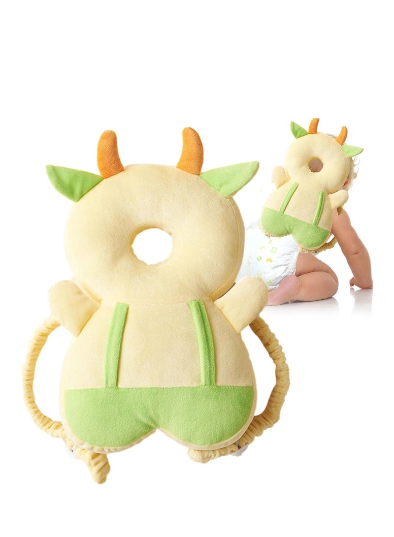 Baby Head Protector Backpack Baby Backpack Head Protection Pillow Toddler Walking Head Protector Baby Head Pillow Prevent Falling Head Protection Cushion Wear Backpack for Toddler Kids - Image 1