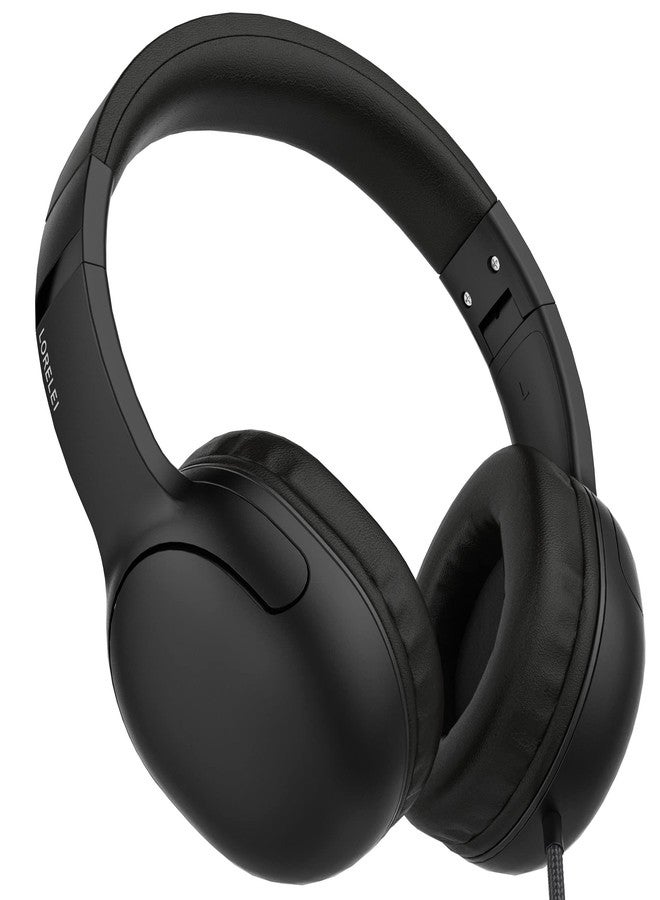 LORELEI E5 Wired Headphones (Black) - Image 1