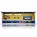Saichotoy Display Case for Hot Wheels Stackable Parking Garage for 164 Scale Matchbox Toy Car FoamBoard Storage for Monster Trucks with LED Light and Acrylic Cover Repair Store - Image 3