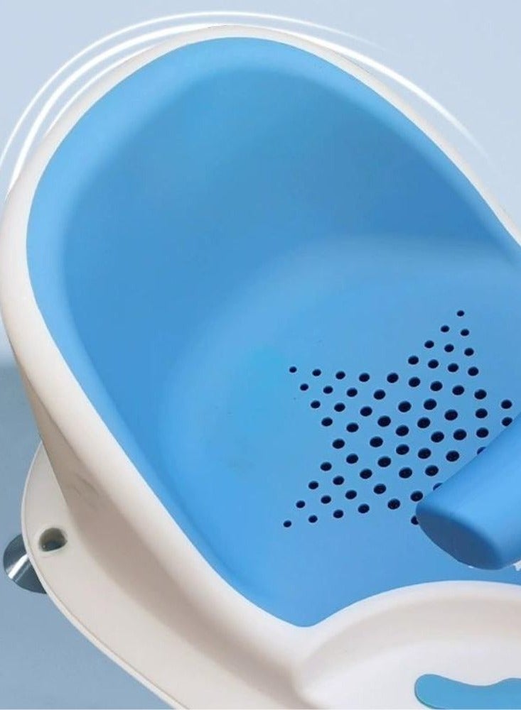 turtees Baby Bathtub Seat, Non Slip Baby Bath Chair, Bathtub Chair for Baby Sitting Up, Baby Bath Seat with Suction Cups for Baby 6-18 Months - Image 2