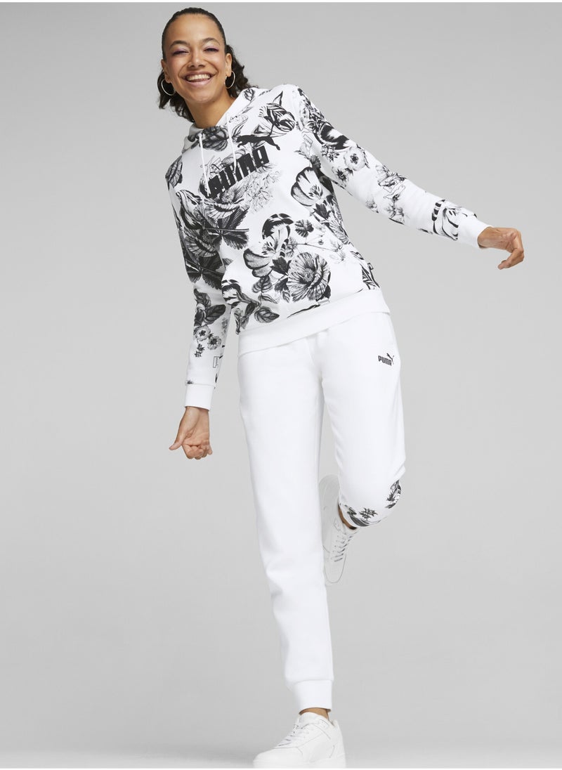 PUMA - Frozen Flower Womens Hoodie - Image 1