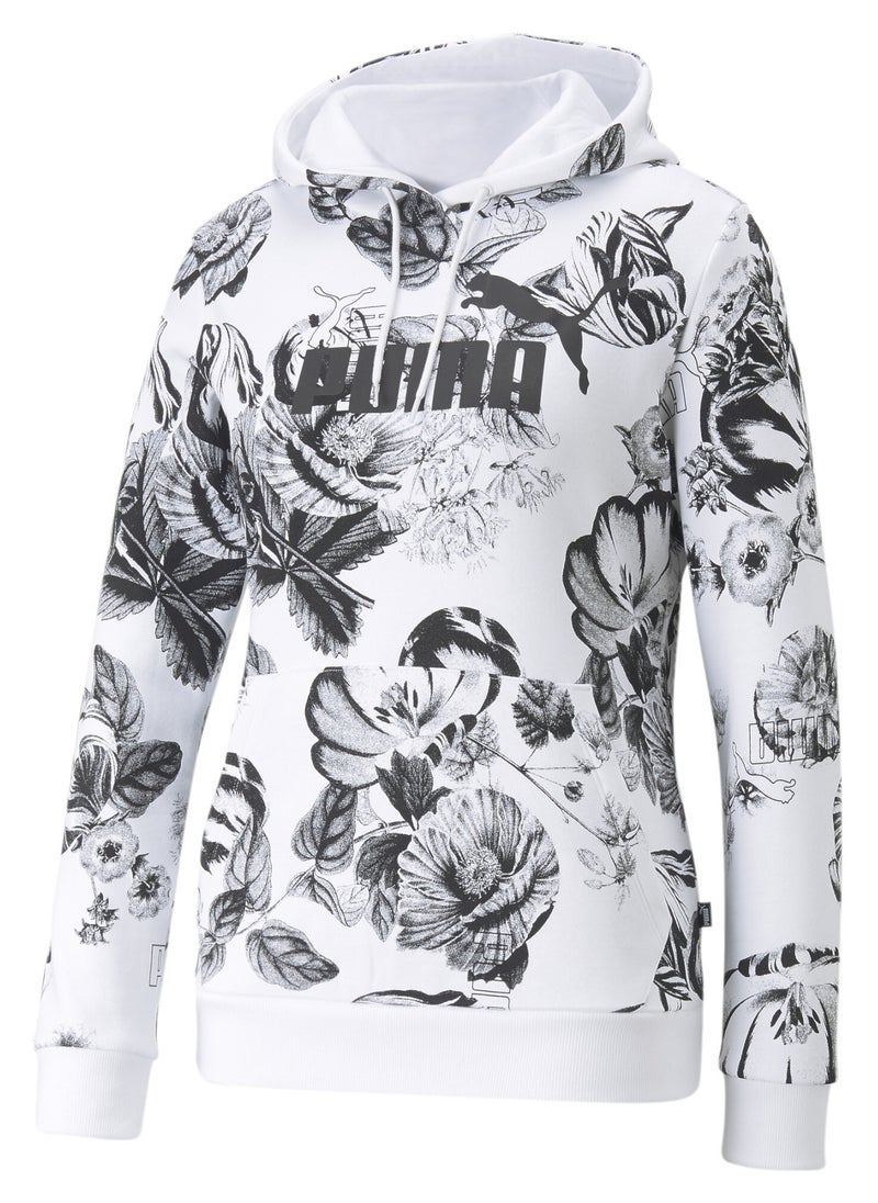 PUMA - Frozen Flower Womens Hoodie - Image 1
