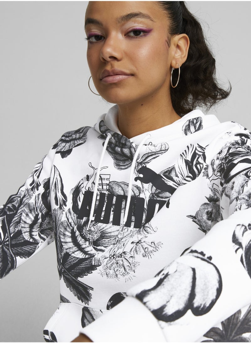 PUMA - Frozen Flower Womens Hoodie - Image 1