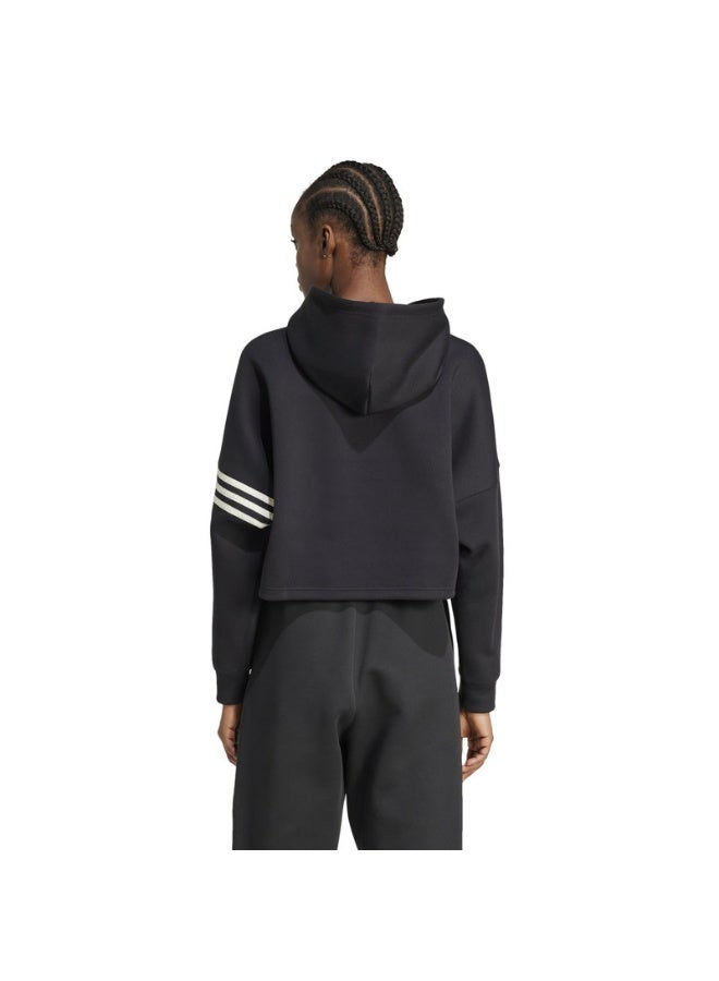 Adidas adidas NEUCL HOODIE Black Originals Women SWEATSHIRTS  - Image 3