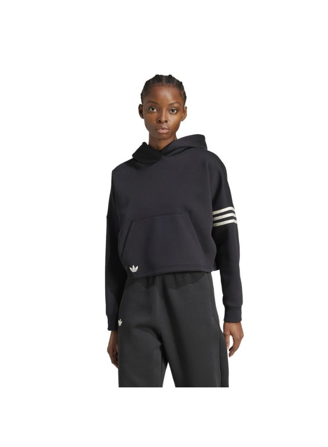 Adidas adidas NEUCL HOODIE Black Originals Women SWEATSHIRTS  - Image 2