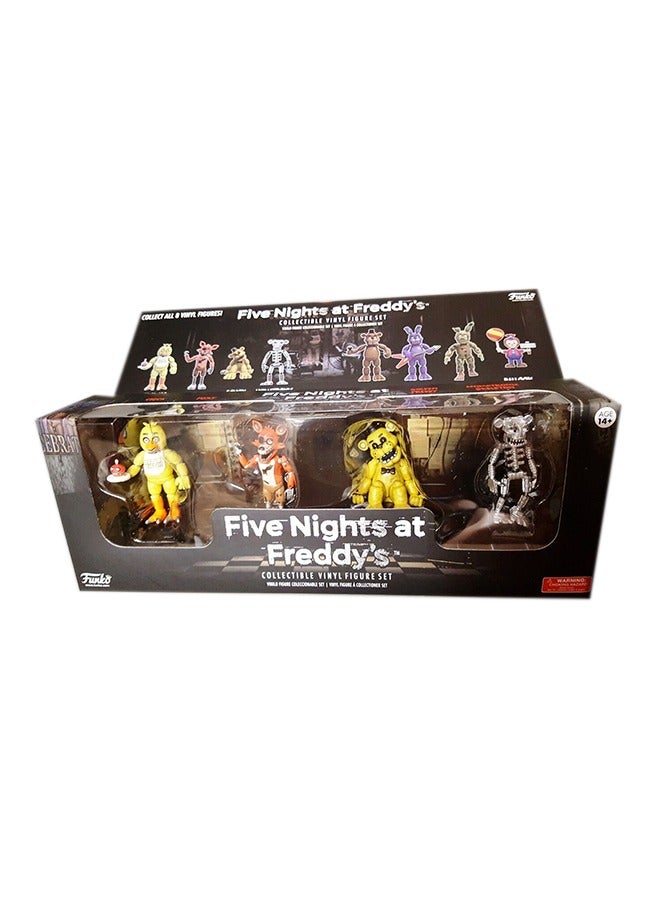 4-Piece Five Nights At Freddy'S Realistic Appeal Collectible Figure Set For Kids 5.08x5.08x5.08 cm - Image 4
