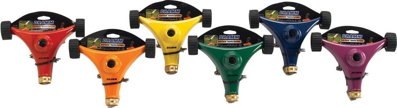 Dramm Dramm ColorStorm Metal Wheeled Base Impulse Sprinkler 5281 sq ft 