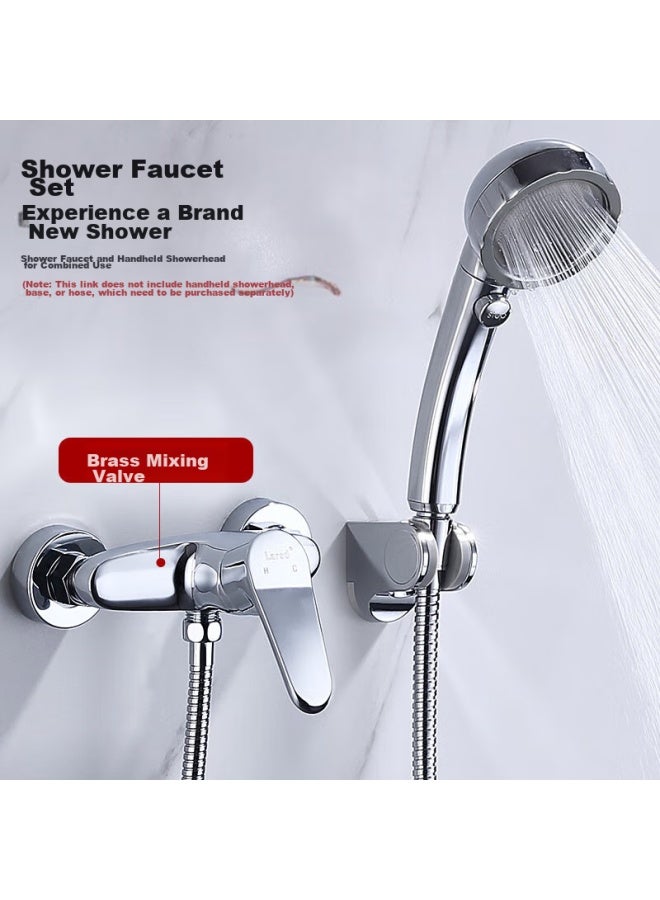 Larsd Shower Mixing Valve, Shower Faucet, Shower Mixer, Copper Body, Bathroom Hot And Cold Shower Switch, Ld5203 - Image 1