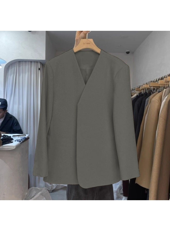 Shougu New Fashionable Casual Ms Suit Blazer - Image 1