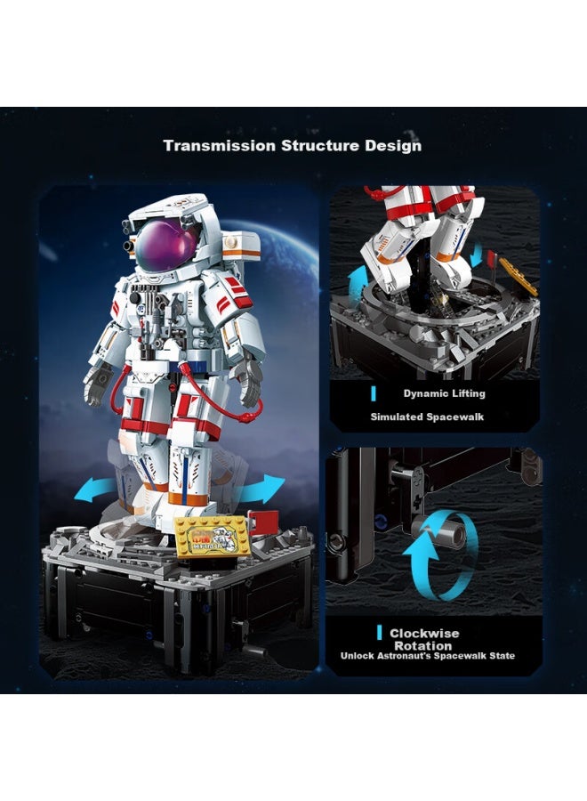 Keeppley Astronaut Lunar Landing Space Explorer 3d Building Block Model Boy Gift Lunar Astronaut K10234 - Image 1