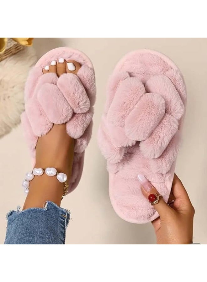 يو كيه آر نعال منزلية نسائية من UKR، ناعمة ومسامية، مفتوحة الأصابع، مريحة، أنيقة، نعل داخلي من مادة EVA (وردي، نظام مقاسات الأحذية في الاتحاد الأوروبي، للبالغين، للنساء، نطاق رقمي، متوسط، 38، 39) - Image 4