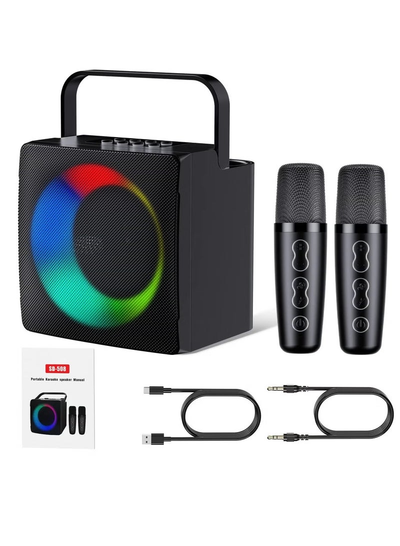 ELTRAZONE New Mini Karaoke Speaker – Portable Bluetooth Speaker with Built-In Microphone, Compact Design | Perfect for Singing, Parties & On-the-Go Entertainment - Image 1