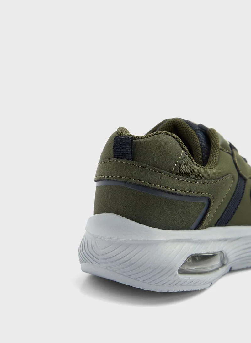 mothercare Kids Low Top Lace Up Sneakers