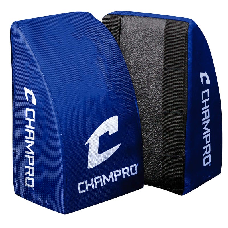 Champro Catcher's Knee Support (Royal, Youth) - Image 2