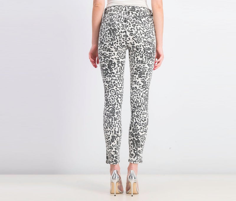 Hudson Women Barbara High Waist Super Skinny Jeans, Multicolor - Image 2