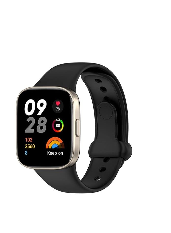 Compatible with Xiaomi Redmi Watch 3 lite Bands, Feminine Sport Silicone Replacement Bands Wristbands Bracelet Accessory Watch Straps for Mi Watch Lite 3 Smartwatch - Image 1