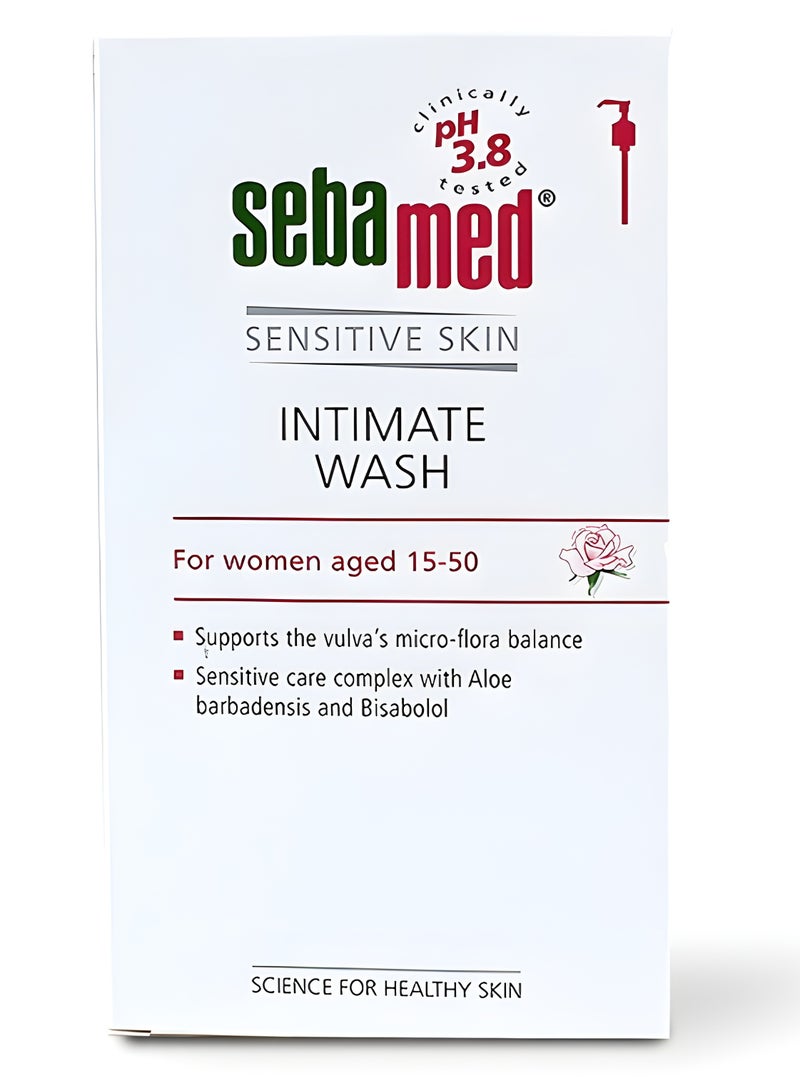 Sebamed غسول حميمي للبشرة الحساسة للنساء من عمر 15-50 50 مل - Image 1