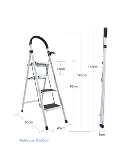 Generic 4 steps ladder，Foldable ladder 4 steps，Home ladder 4 step  - Image 2